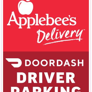AAG_DoorDash Delivery Driver Parking Sign_18x24