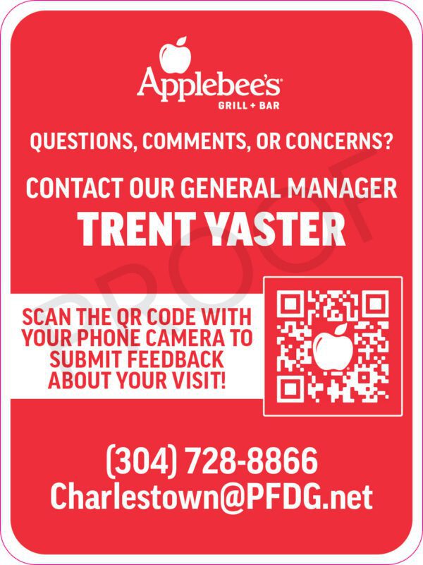 Potomac_Contact Our GM + Feedback QR Code_Cling_7.5x10 - Trent Yaster