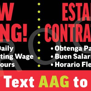 PROOF_AAG_OH_Hiring All Positions_Text AAG_Banner_72X36 - English & Spanish