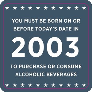Alcoholic Beverages Year_2003_Sign_7X7