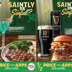 PROOF_FA_EC+IN+NCA+NE+SE+WA+WEST_2024_Perfect Emerald Marg + Ribeye_Guinness + Burger_Table Card_5.5x8.5