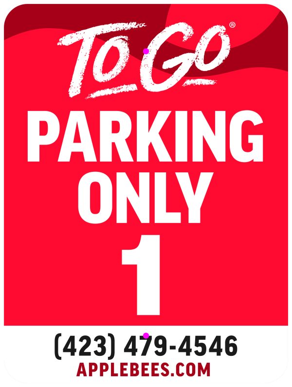 QRC_To Go Parking Only_Space # Phone #_Sign_18x24 - Cleveland