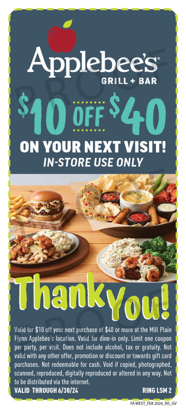$10 off $40 Thank You Voucher
