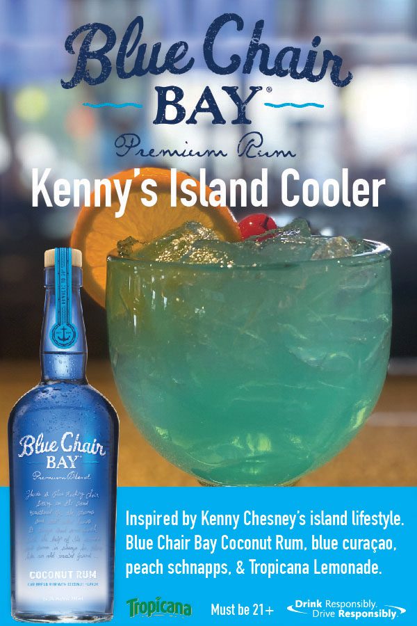 Kenny Chesney Table Tent