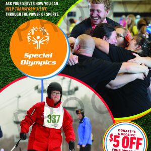 2024 Special Olympics Table Tent