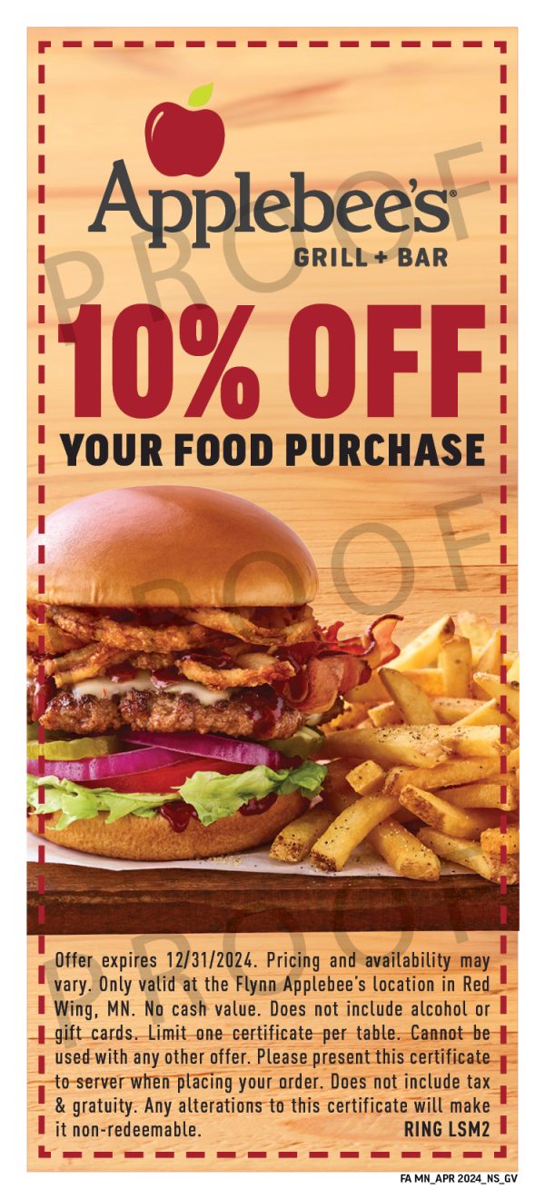 10% Off Food Voucher