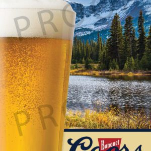 Coors Banquet Table Tent