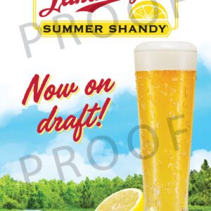 Summer Shandy Table Tent