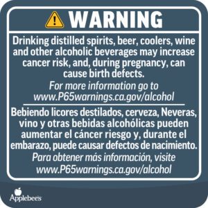Health Warning + Spanish - 5x5